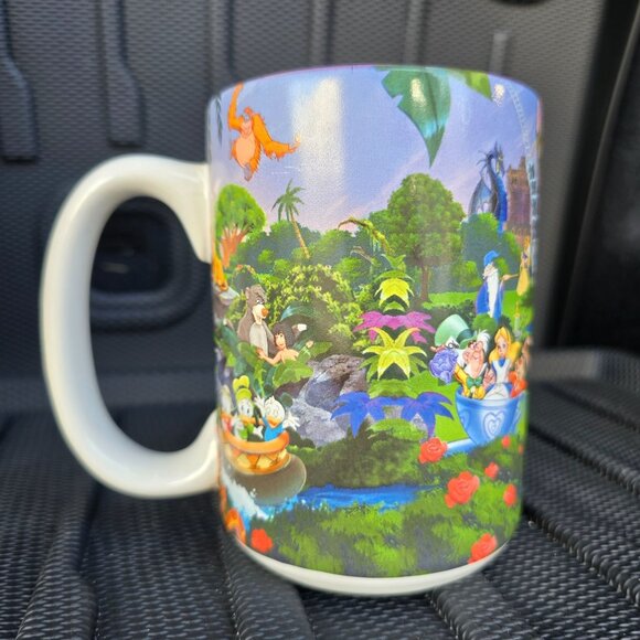 Disney World Four Parks One World Mom Themed character coffee mug mickey mouse - Picture 6 of 11